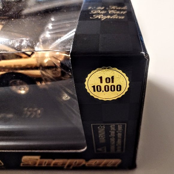Snap-on 1998 1:24 Die Cast 24K Gold-Plated #98 Monte, Ltd Edn 395 of 10,000 NEW! - Picture 6 of 16